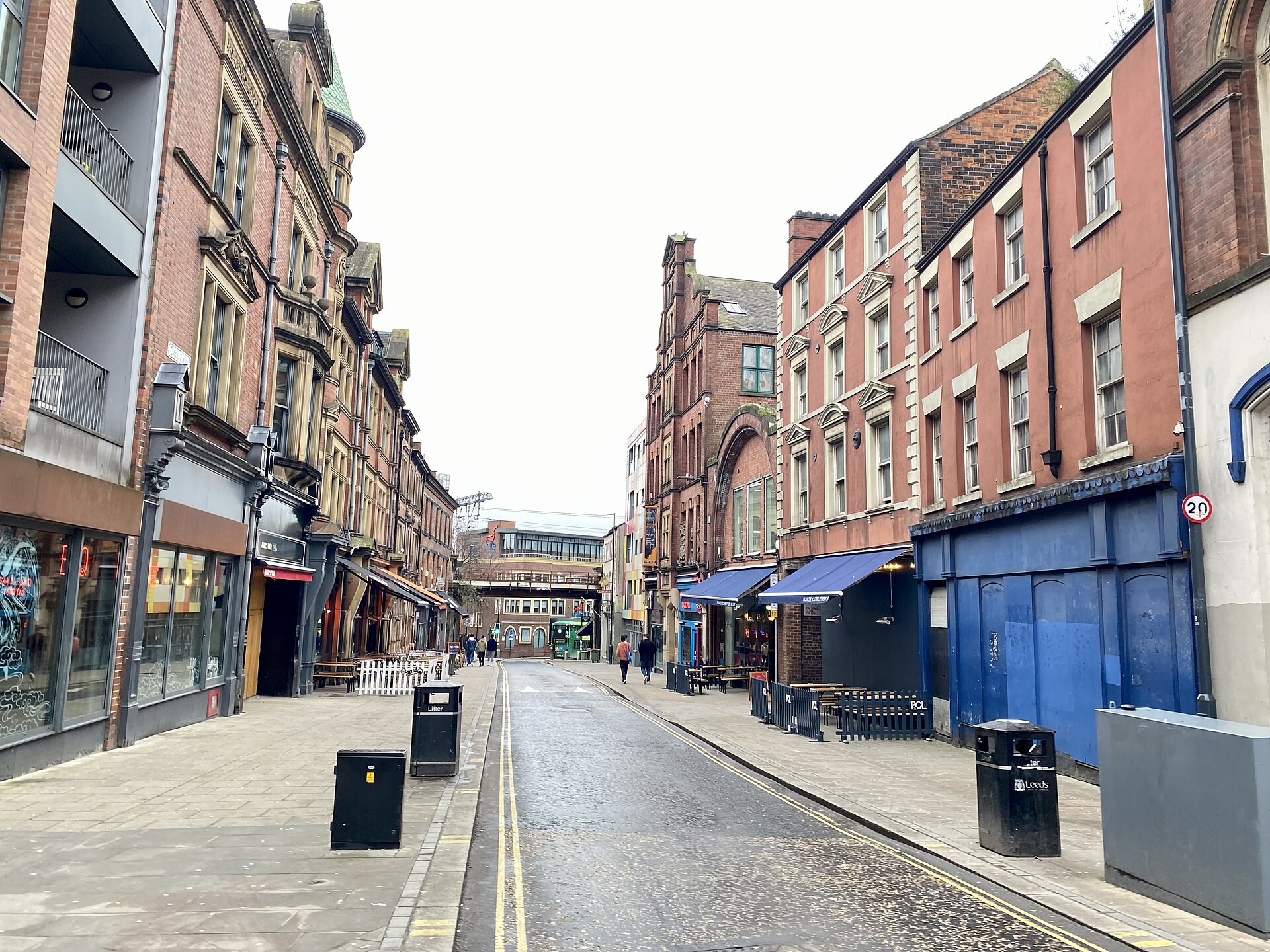 Call Lane, Leeds nightlife district