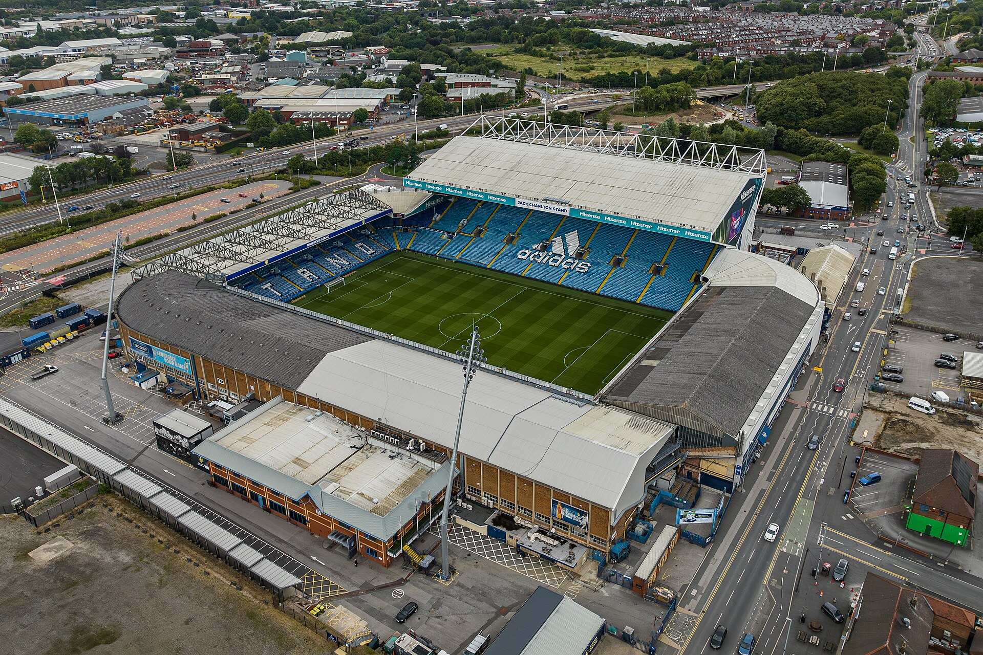 Elland Road Stadium, home of Leeds United